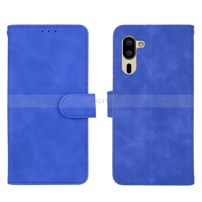 Coque Portefeuille Livre Cuir Etui Clapet L01Z pour Sharp Simple Sumaho 5 Plus