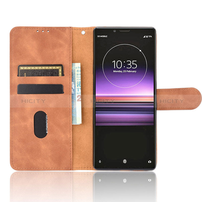 Coque Portefeuille Livre Cuir Etui Clapet L01Z pour Sony Xperia 1 Plus