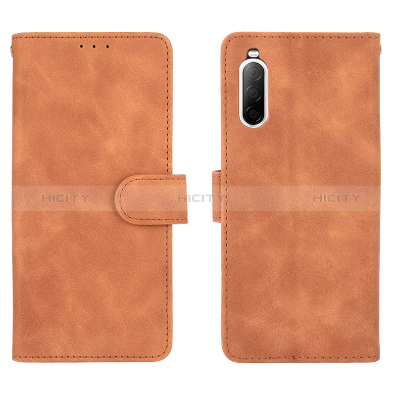 Coque Portefeuille Livre Cuir Etui Clapet L01Z pour Sony Xperia 10 II Plus