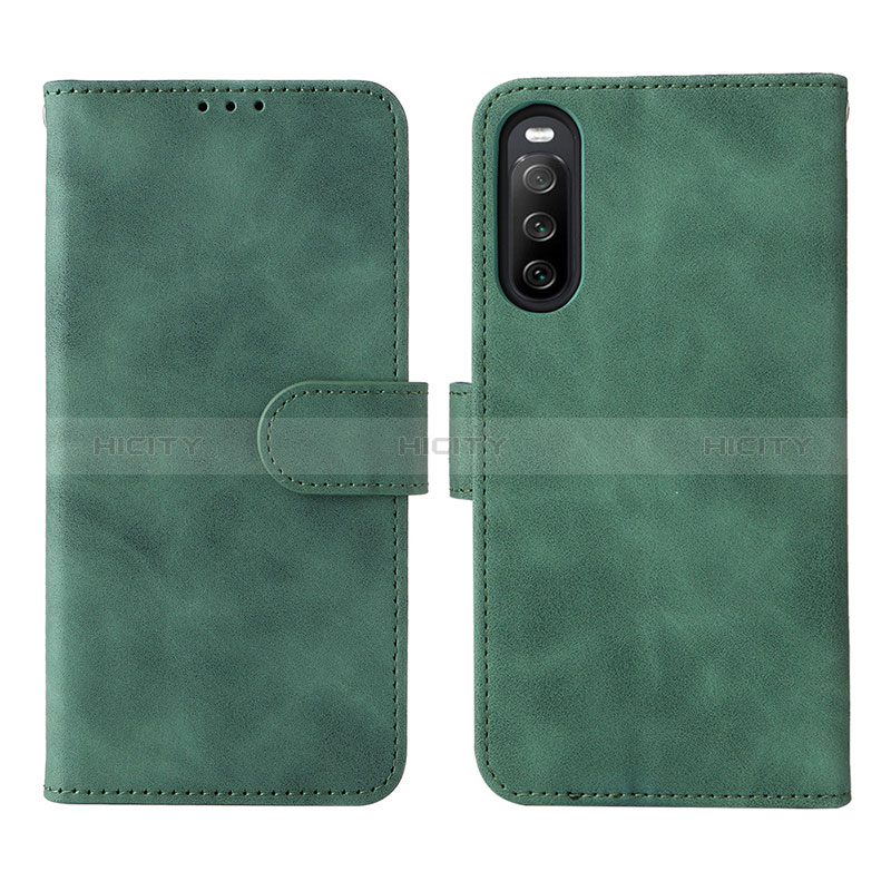 Coque Portefeuille Livre Cuir Etui Clapet L01Z pour Sony Xperia 10 IV Plus