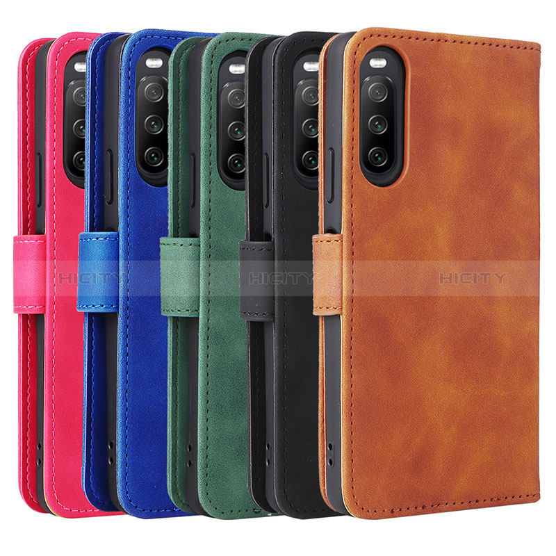 Coque Portefeuille Livre Cuir Etui Clapet L01Z pour Sony Xperia 10 IV Plus