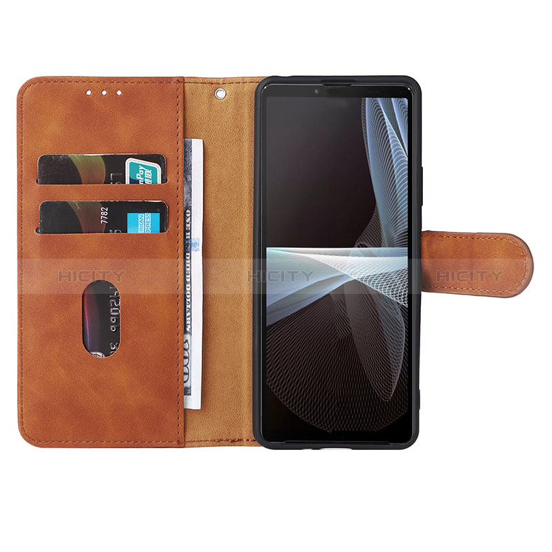 Coque Portefeuille Livre Cuir Etui Clapet L01Z pour Sony Xperia 10 IV Plus