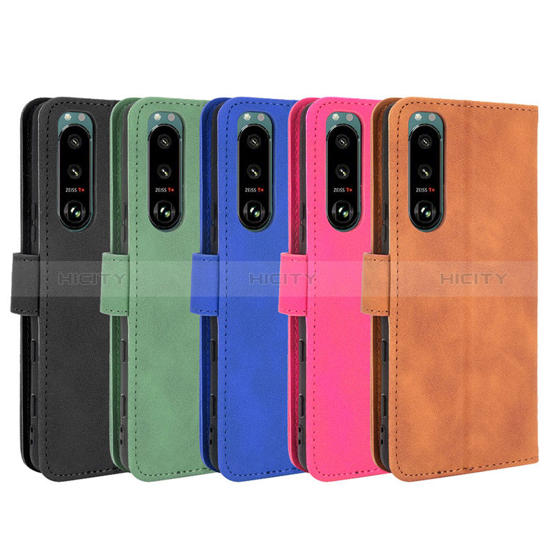 Coque Portefeuille Livre Cuir Etui Clapet L01Z pour Sony Xperia 5 III Plus