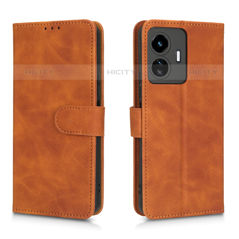 Coque Portefeuille Livre Cuir Etui Clapet L01Z pour Vivo iQOO Z6 Lite 5G Plus