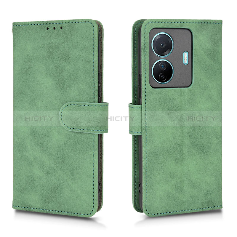 Coque Portefeuille Livre Cuir Etui Clapet L01Z pour Vivo T1 5G Plus