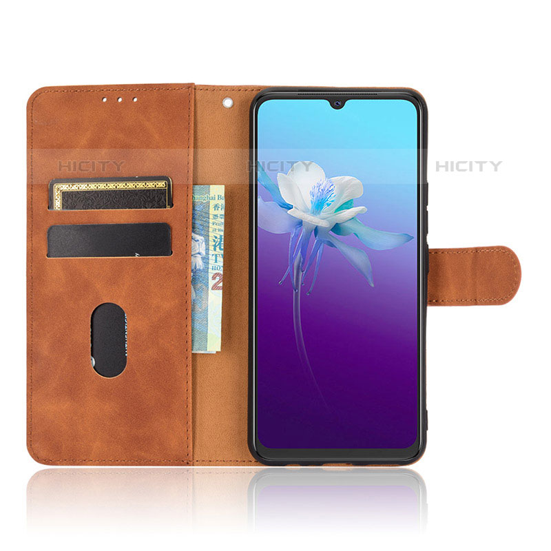 Coque Portefeuille Livre Cuir Etui Clapet L01Z pour Vivo V20 (2021) Plus