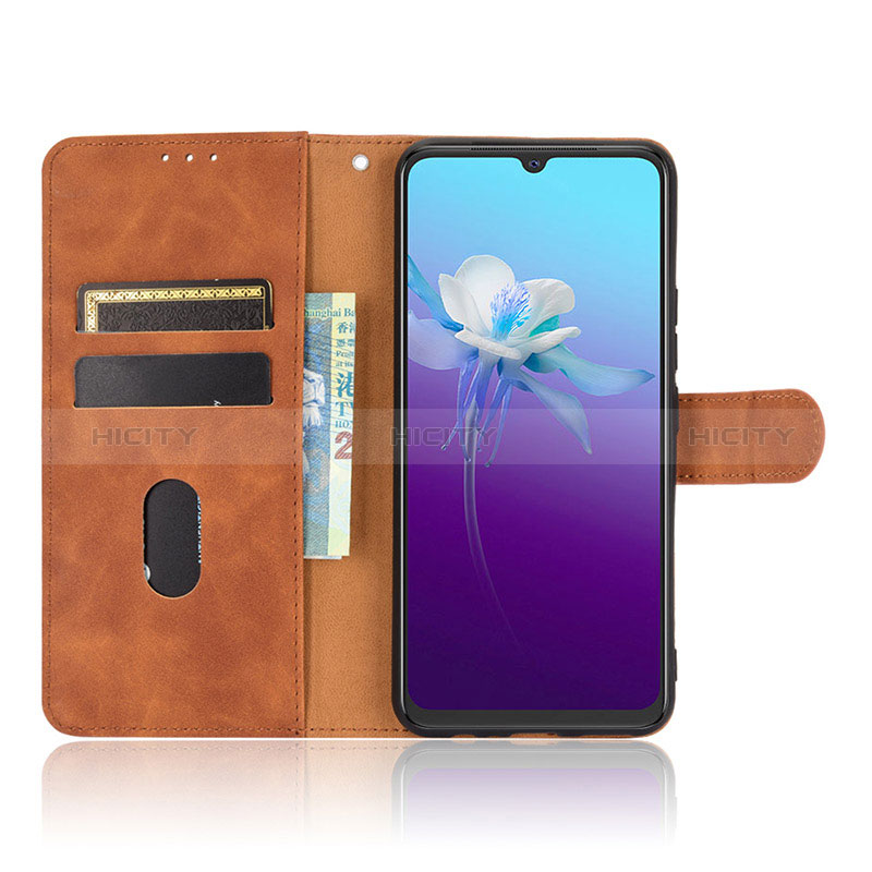 Coque Portefeuille Livre Cuir Etui Clapet L01Z pour Vivo V20 Plus