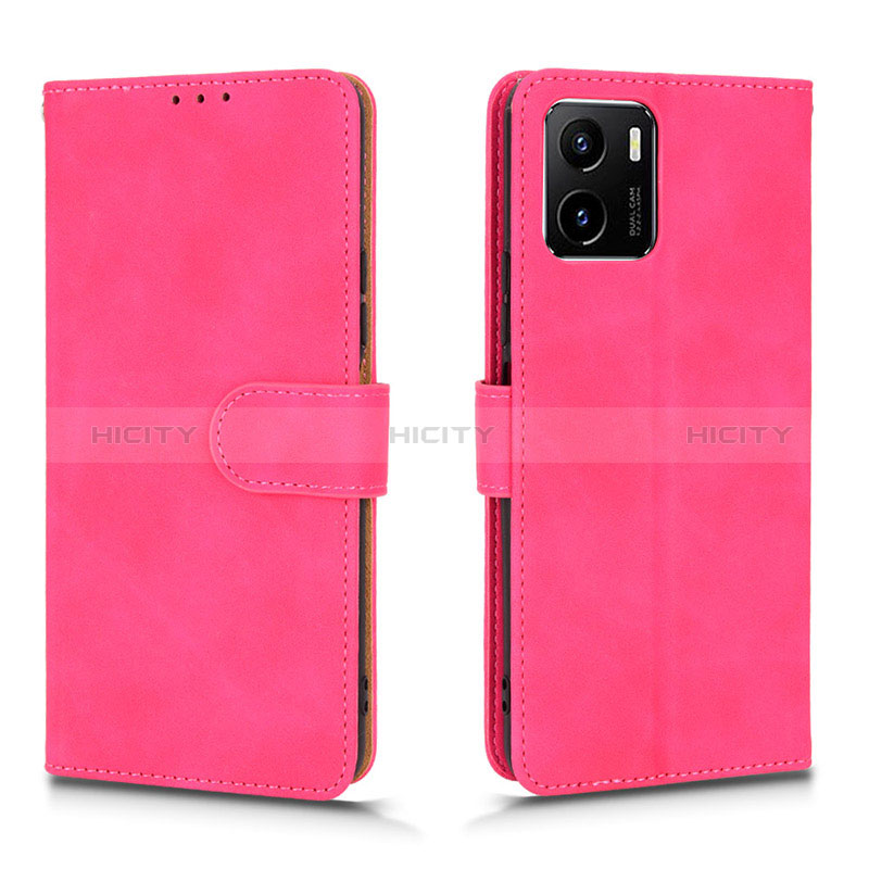 Coque Portefeuille Livre Cuir Etui Clapet L01Z pour Vivo Y01 Plus