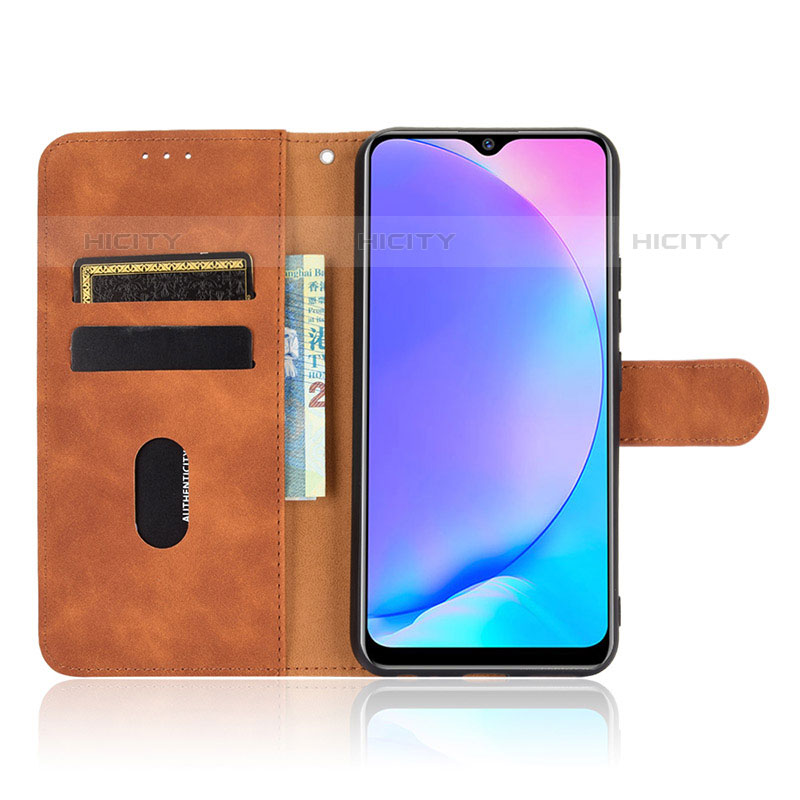 Coque Portefeuille Livre Cuir Etui Clapet L01Z pour Vivo Y11 Plus