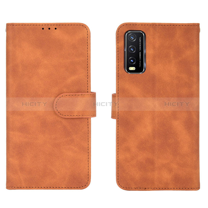 Coque Portefeuille Livre Cuir Etui Clapet L01Z pour Vivo Y12G Plus