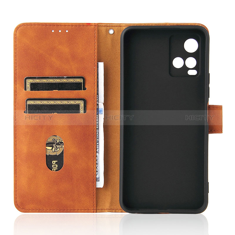 Coque Portefeuille Livre Cuir Etui Clapet L01Z pour Vivo Y21a Plus