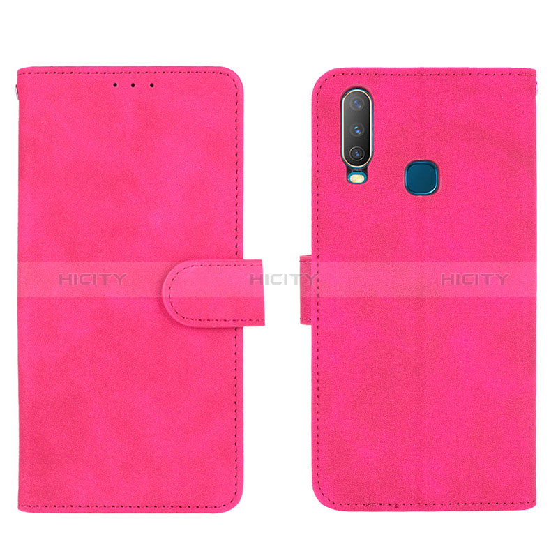 Coque Portefeuille Livre Cuir Etui Clapet L01Z pour Vivo Y3s Plus