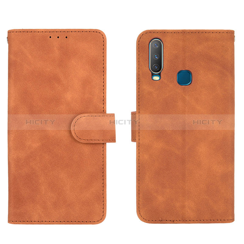 Coque Portefeuille Livre Cuir Etui Clapet L01Z pour Vivo Y3s Plus