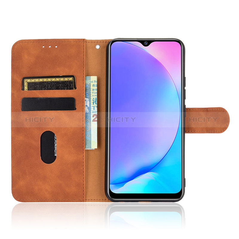 Coque Portefeuille Livre Cuir Etui Clapet L01Z pour Vivo Y3s Plus