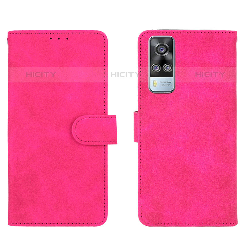 Coque Portefeuille Livre Cuir Etui Clapet L01Z pour Vivo Y51A Plus