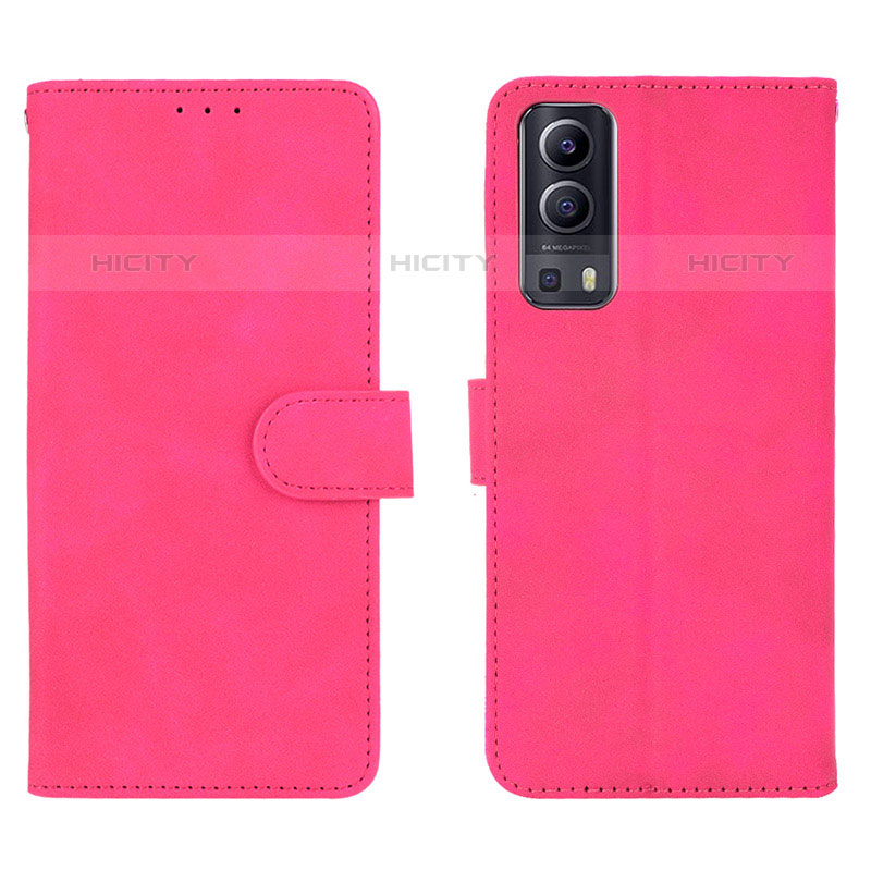 Coque Portefeuille Livre Cuir Etui Clapet L01Z pour Vivo Y52 5G Plus