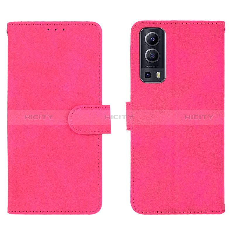 Coque Portefeuille Livre Cuir Etui Clapet L01Z pour Vivo Y72 5G Plus