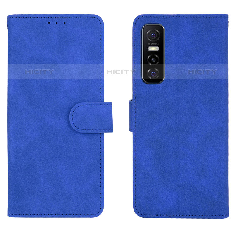 Coque Portefeuille Livre Cuir Etui Clapet L01Z pour Vivo Y73s 5G Plus