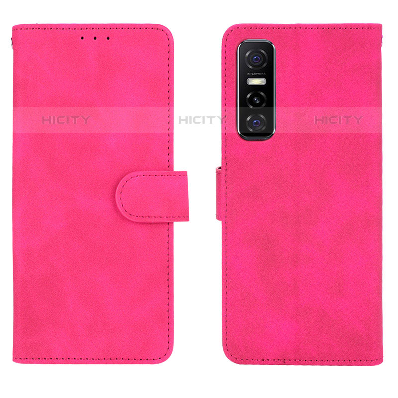 Coque Portefeuille Livre Cuir Etui Clapet L01Z pour Vivo Y73s 5G Plus