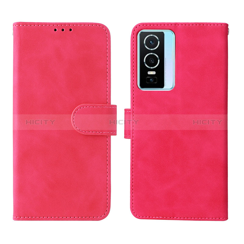 Coque Portefeuille Livre Cuir Etui Clapet L01Z pour Vivo Y76 5G Plus