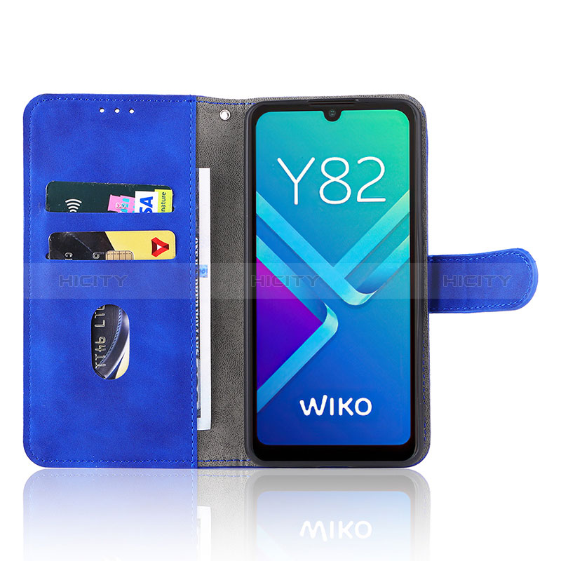 Coque Portefeuille Livre Cuir Etui Clapet L01Z pour Wiko Y82 Plus