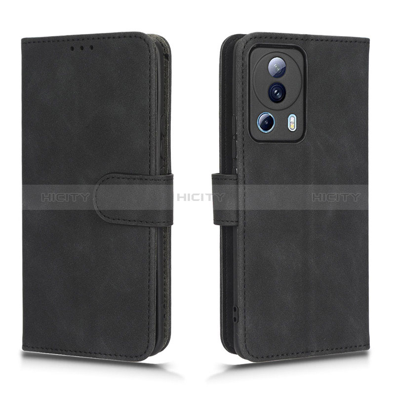 Coque Portefeuille Livre Cuir Etui Clapet L01Z pour Xiaomi Civi 2 5G Noir Plus