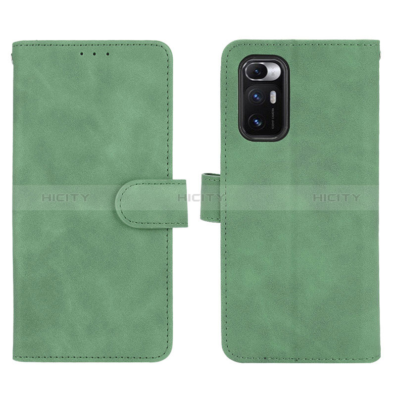 Coque Portefeuille Livre Cuir Etui Clapet L01Z pour Xiaomi Mix Fold 5G Vert Plus