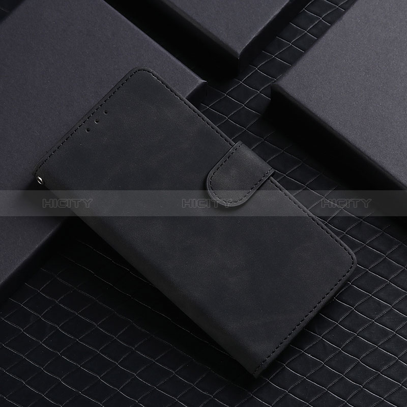 Coque Portefeuille Livre Cuir Etui Clapet L01Z pour Xiaomi POCO C3 Noir Plus