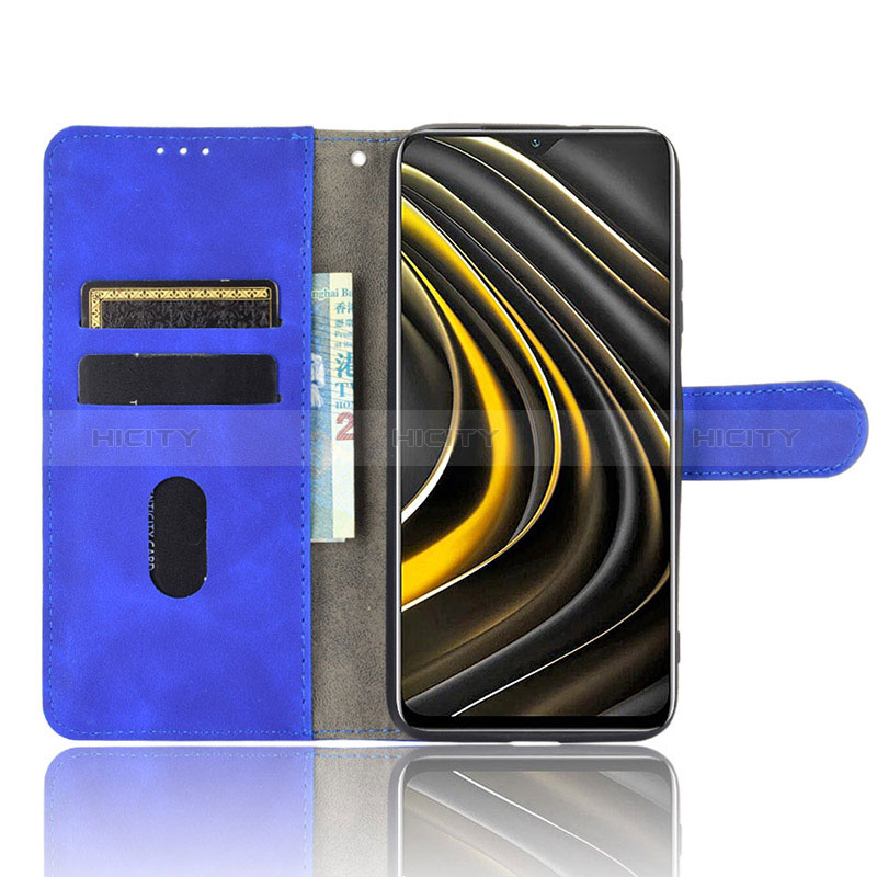 Coque Portefeuille Livre Cuir Etui Clapet L01Z pour Xiaomi Poco M3 Plus