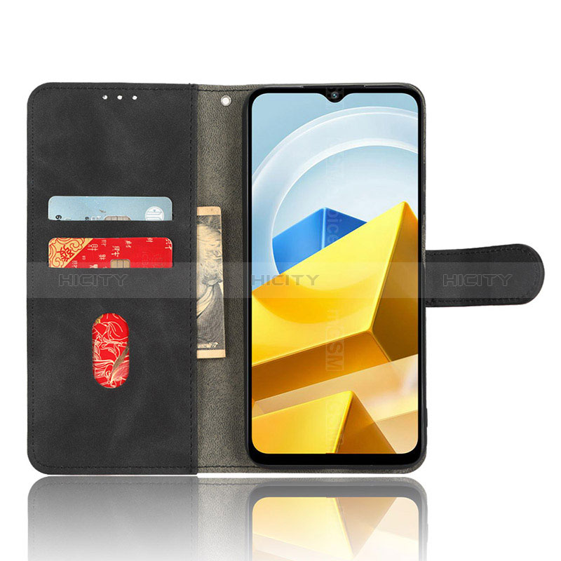 Coque Portefeuille Livre Cuir Etui Clapet L01Z pour Xiaomi Poco M5 4G Plus