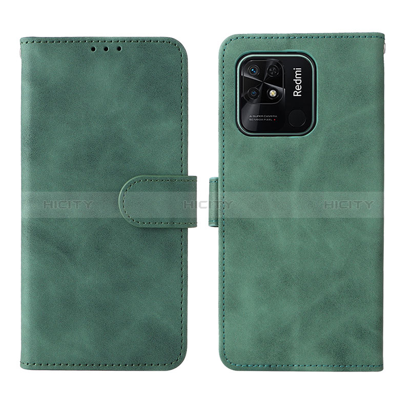 Coque Portefeuille Livre Cuir Etui Clapet L01Z pour Xiaomi Redmi 10 India Plus