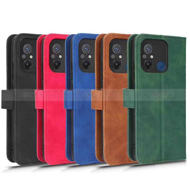 Coque Portefeuille Livre Cuir Etui Clapet L01Z pour Xiaomi Redmi 12C 4G Plus