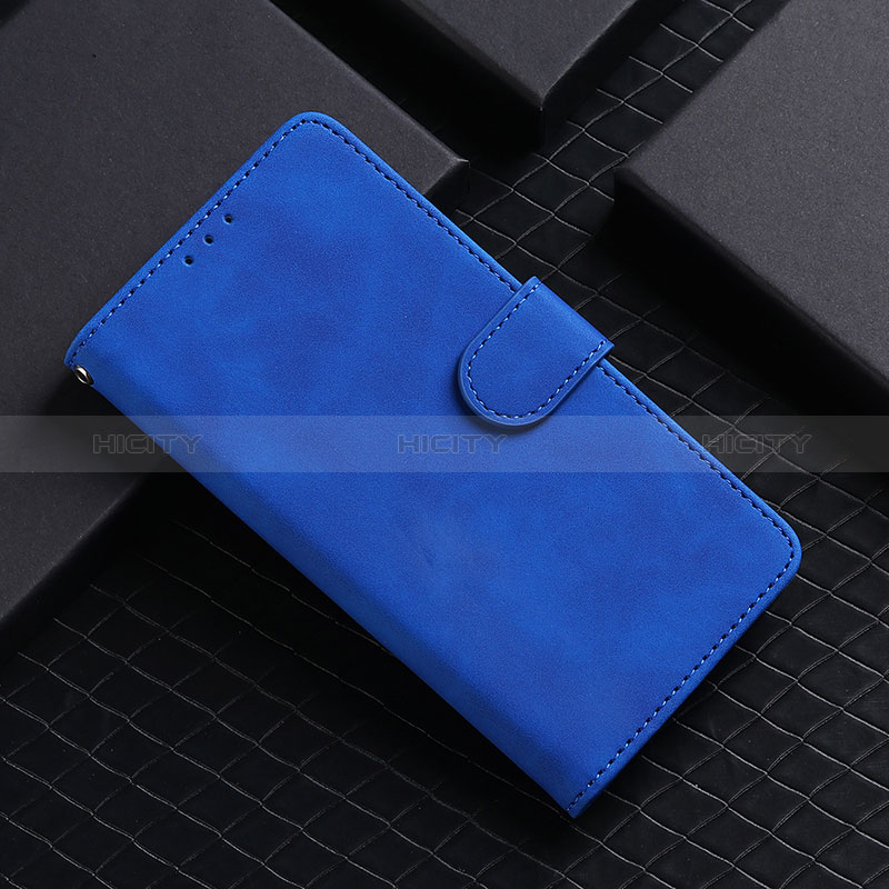 Coque Portefeuille Livre Cuir Etui Clapet L01Z pour Xiaomi Redmi 9 Prime India Bleu Plus