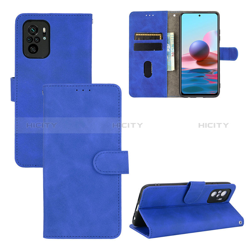 Coque Portefeuille Livre Cuir Etui Clapet L01Z pour Xiaomi Redmi Note 10 4G Plus