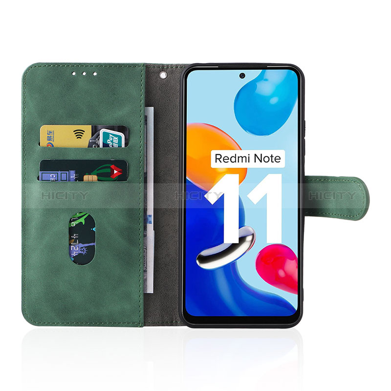 Coque Portefeuille Livre Cuir Etui Clapet L01Z pour Xiaomi Redmi Note 11 4G (2022) Plus