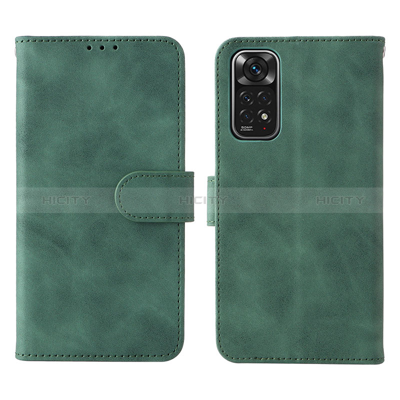 Coque Portefeuille Livre Cuir Etui Clapet L01Z pour Xiaomi Redmi Note 11 4G (2022) Plus