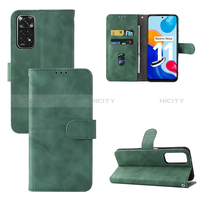 Coque Portefeuille Livre Cuir Etui Clapet L01Z pour Xiaomi Redmi Note 11S 4G Plus