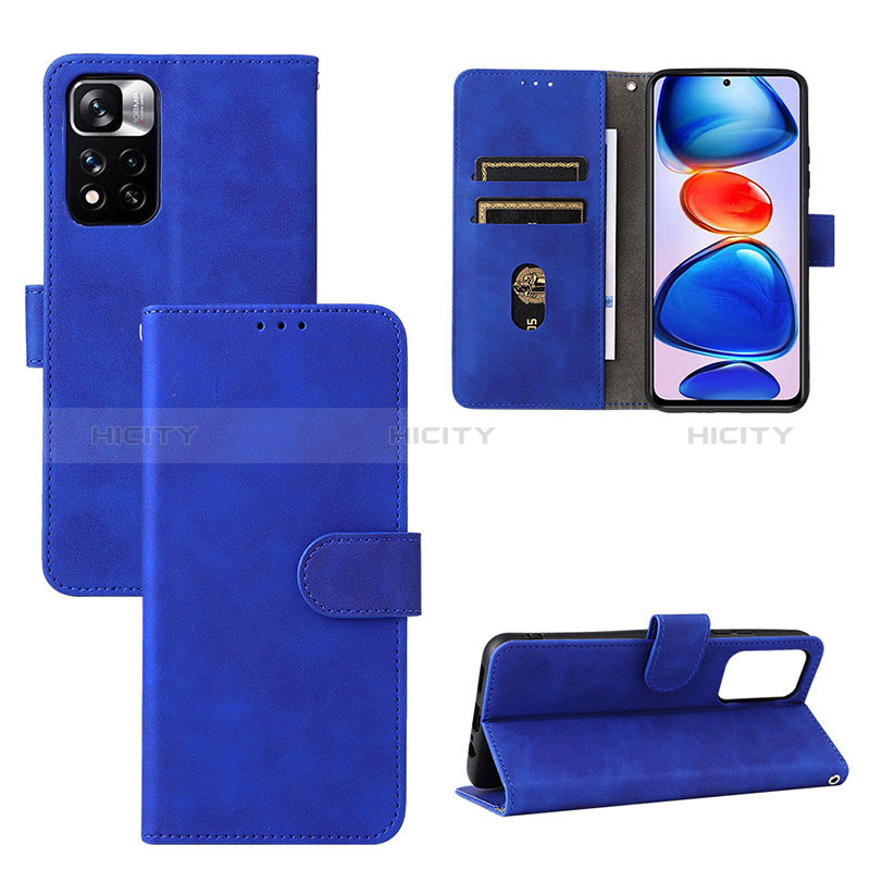 Coque Portefeuille Livre Cuir Etui Clapet L01Z pour Xiaomi Redmi Note 11T 5G Plus