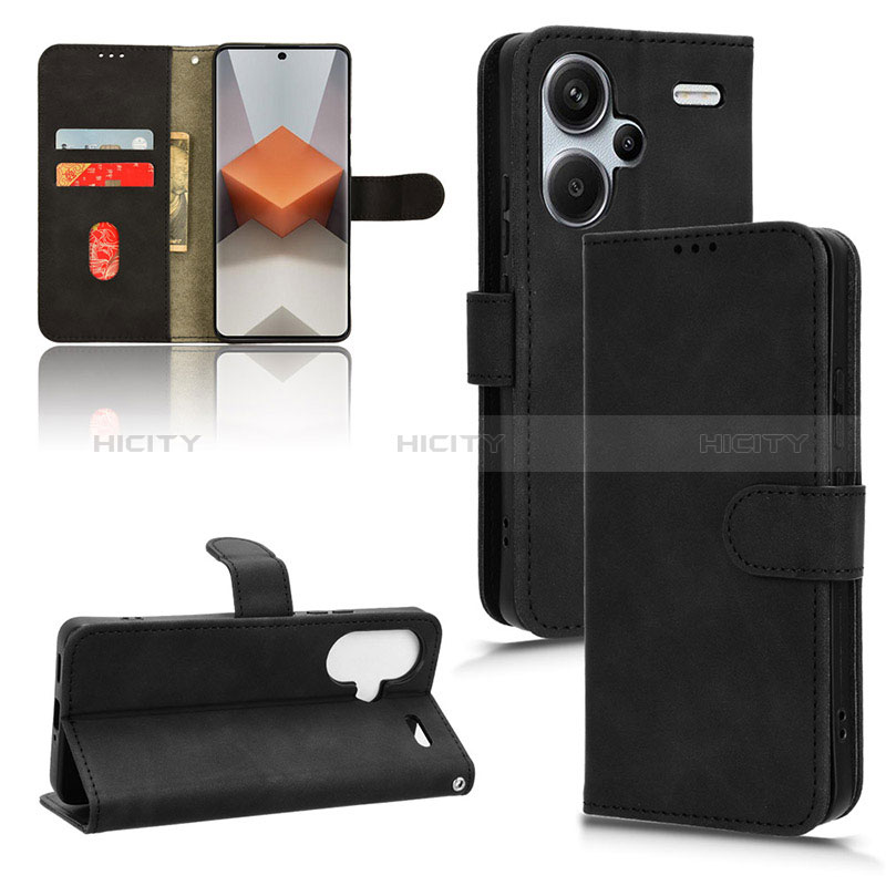 Coque Portefeuille Livre Cuir Etui Clapet L01Z pour Xiaomi Redmi Note 13 Pro+ Plus 5G Plus