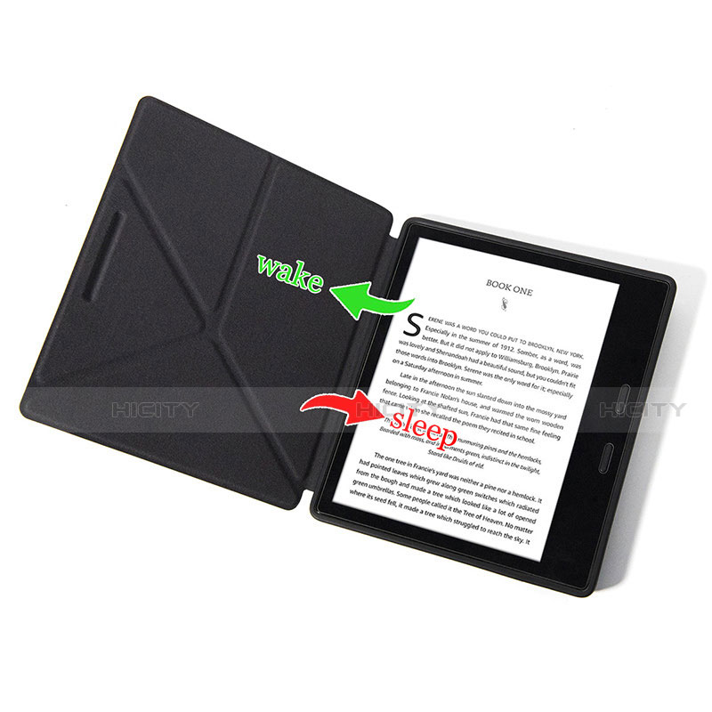 Coque Portefeuille Livre Cuir Etui Clapet L02 pour  Kindle Paperwhite  6 inch Rouge