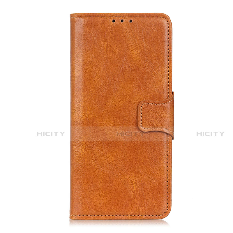 Coque Portefeuille Livre Cuir Etui Clapet L02 pour Apple iPhone 12 Mini Orange Plus