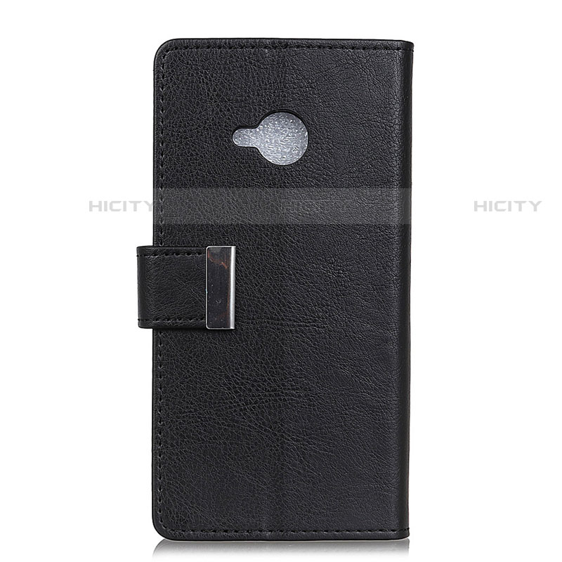 Coque Portefeuille Livre Cuir Etui Clapet L02 pour HTC U11 Life Noir Plus