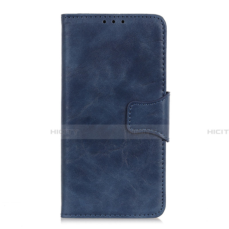 Coque Portefeuille Livre Cuir Etui Clapet L02 pour Huawei Honor Play4T Pro Bleu Plus