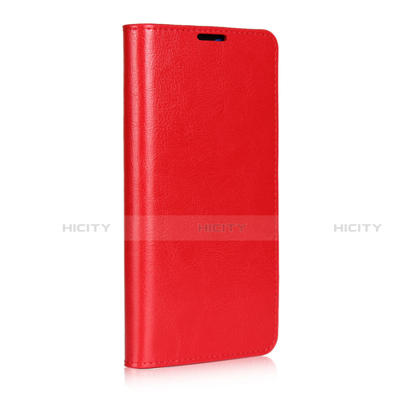 Coque Portefeuille Livre Cuir Etui Clapet L02 pour Huawei Mate 20 Rouge Plus