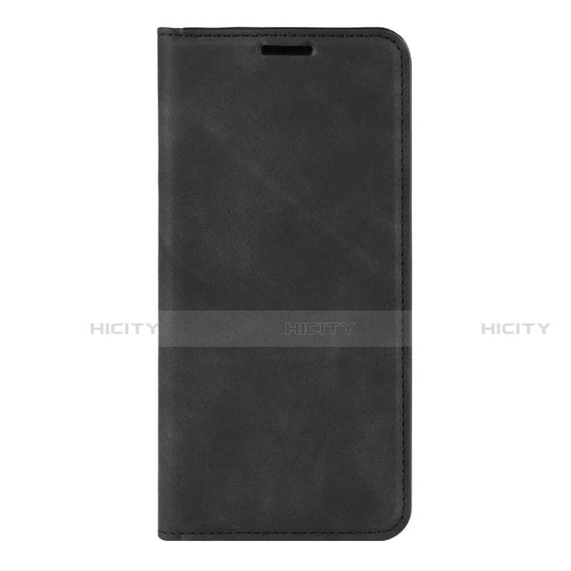 Coque Portefeuille Livre Cuir Etui Clapet L02 pour Huawei P40 Noir Plus