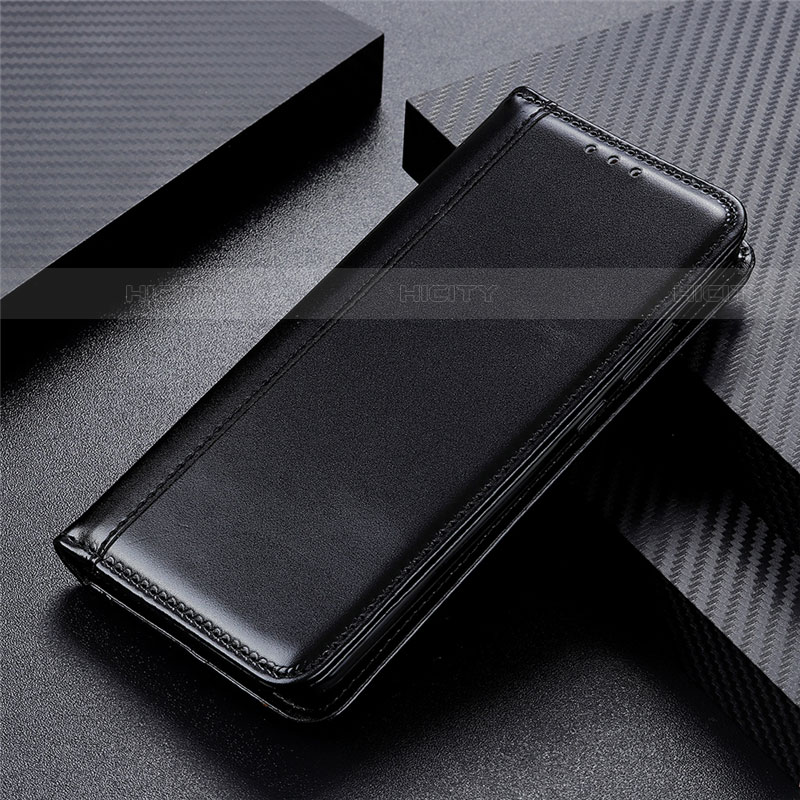 Coque Portefeuille Livre Cuir Etui Clapet L02 pour Huawei Y8s Noir Plus