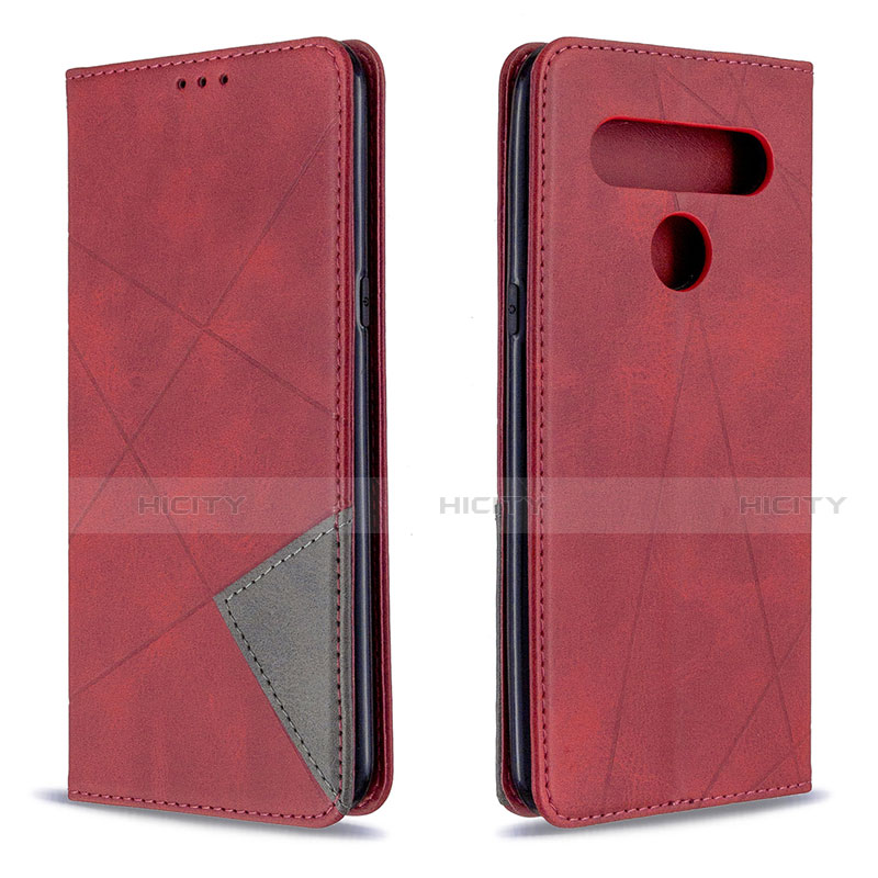 Coque Portefeuille Livre Cuir Etui Clapet L02 pour LG K61 Plus