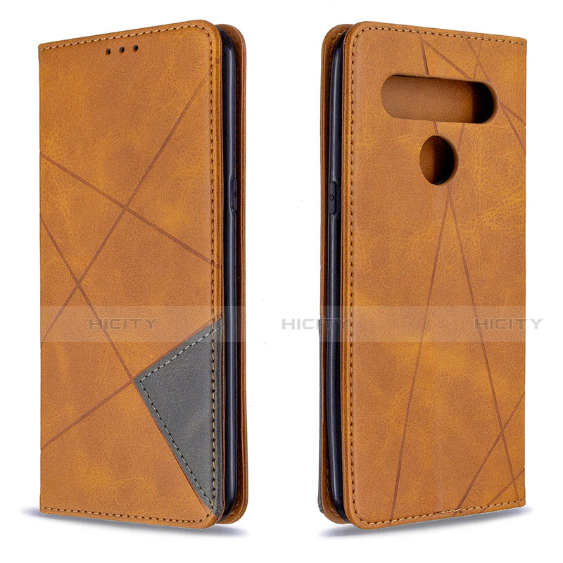 Coque Portefeuille Livre Cuir Etui Clapet L02 pour LG K61 Plus