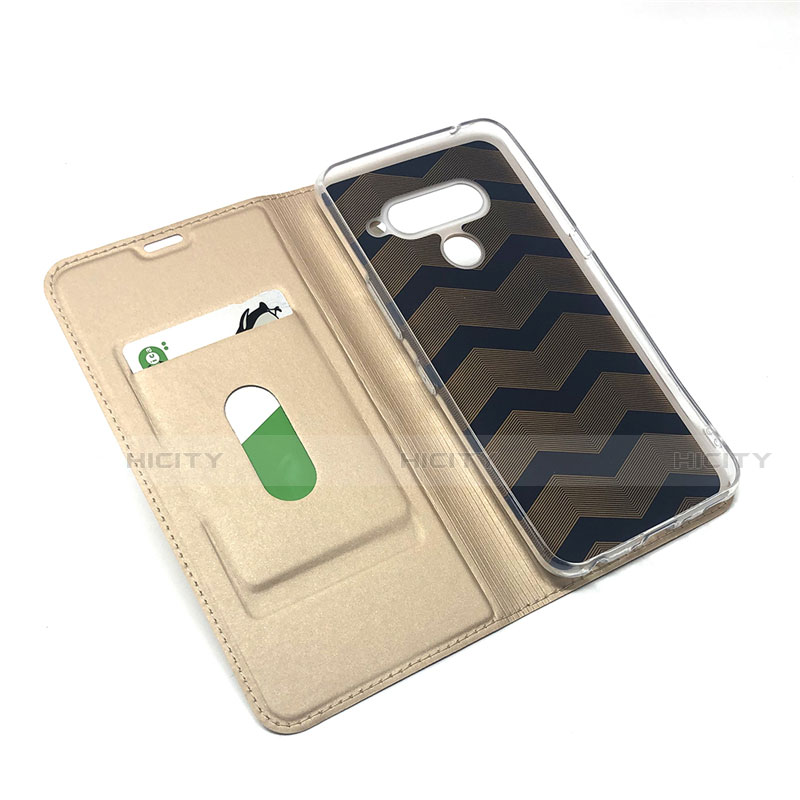 Coque Portefeuille Livre Cuir Etui Clapet L02 pour LG V50 ThinQ 5G Plus