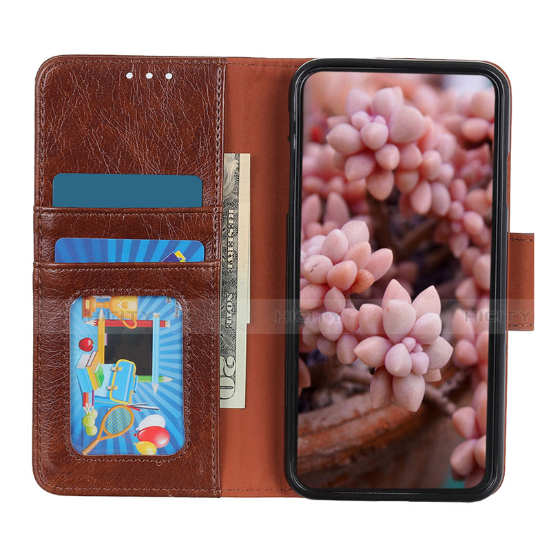 Coque Portefeuille Livre Cuir Etui Clapet L02 pour Motorola Moto G 5G Plus